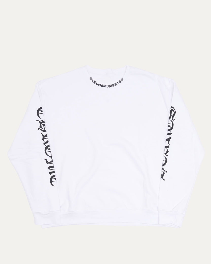 Neck Logo Crewneck Sweatshirt