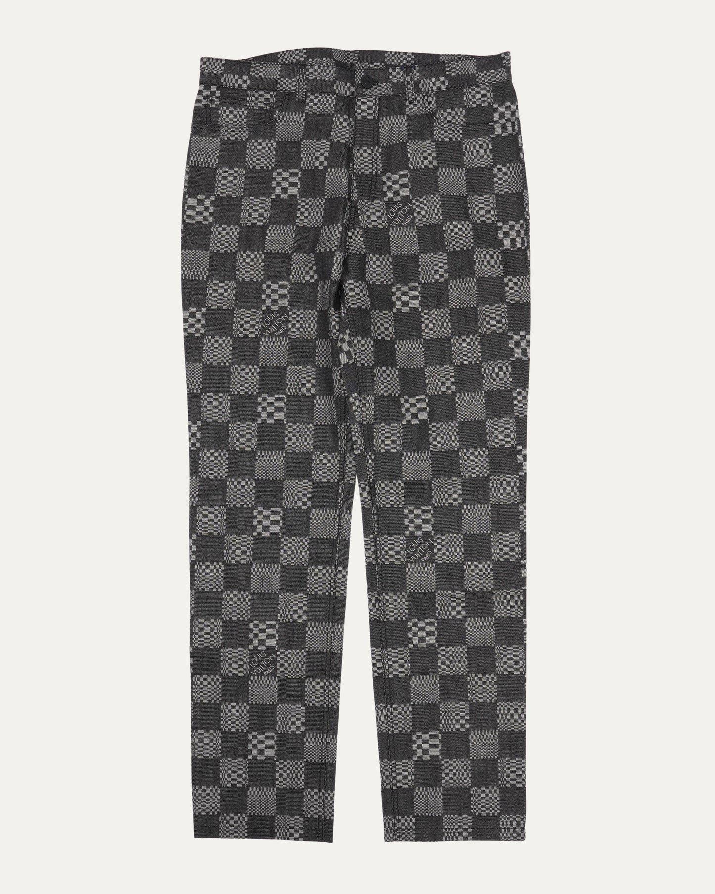Damier Warped Jeans