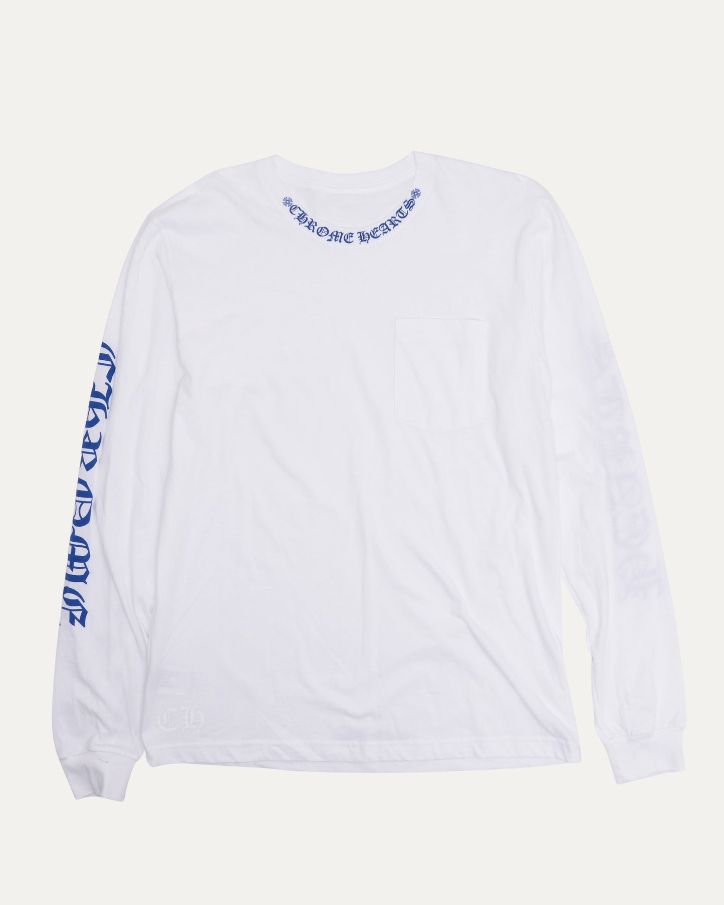 Neck Logo Long Sleeve T-Shirt