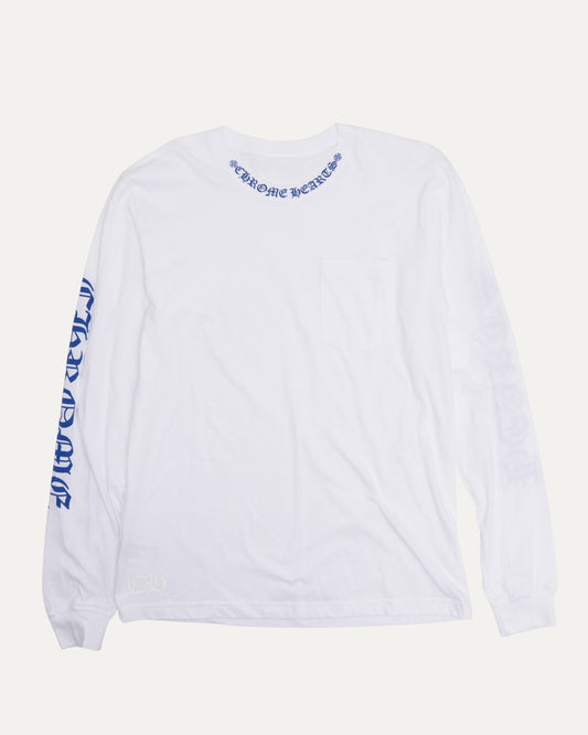 Neck Logo Long Sleeve T-Shirt