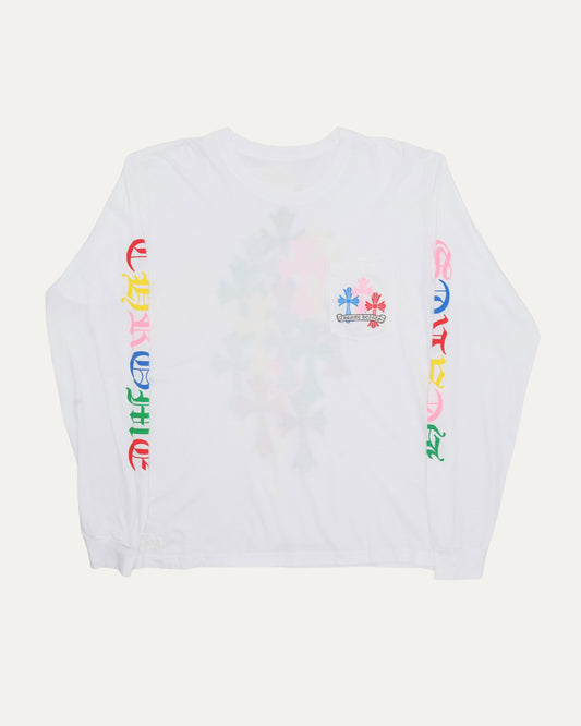 Multicolor Cross long Sleeve T-Shirt