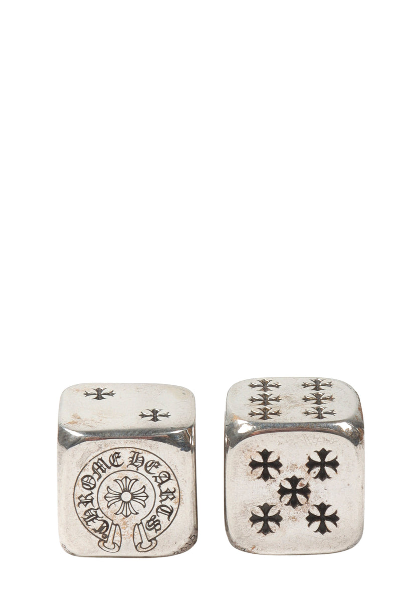 Silver Dice Set