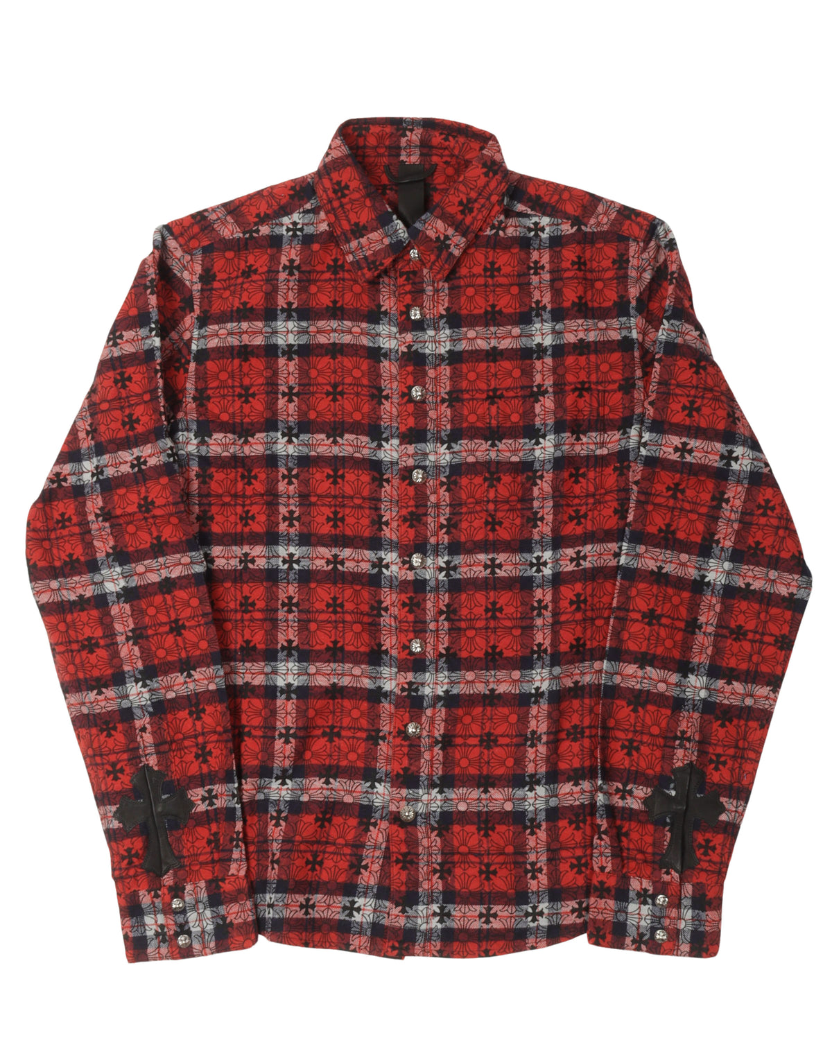 Cross Patch Flannel Shirt