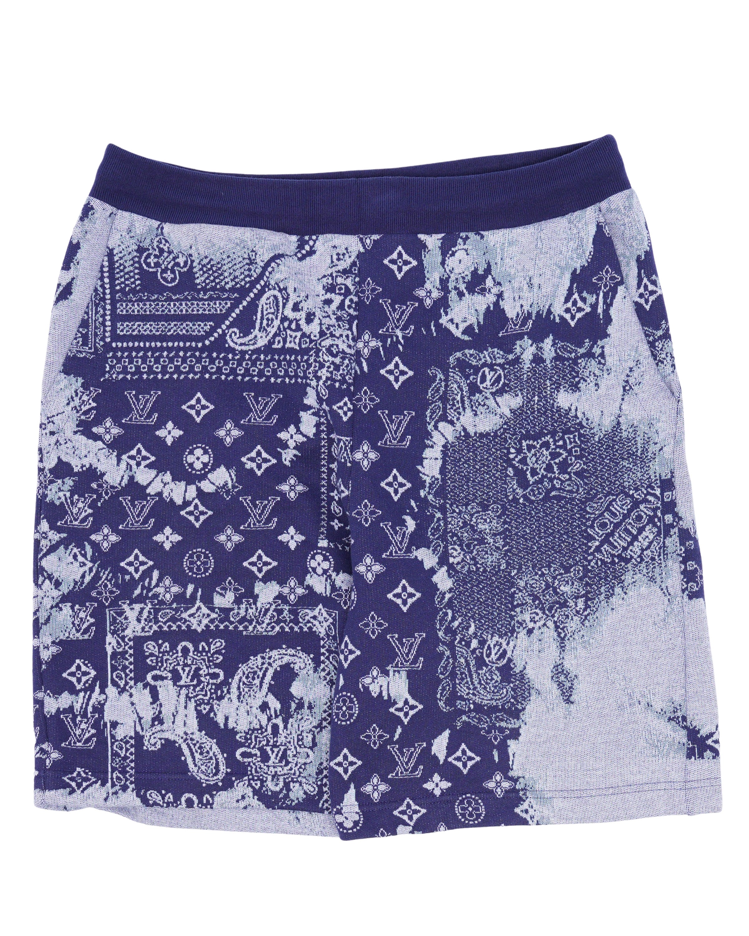 Monogram Bandana Shorts