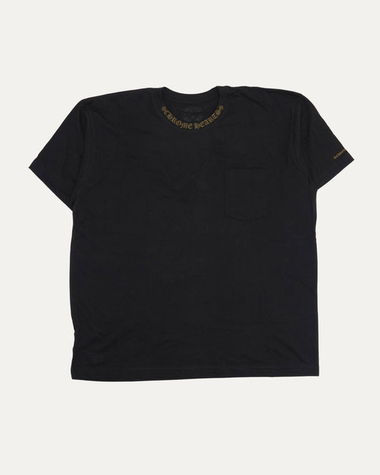 Neck Logo Pocket T-Shirt