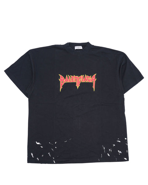 Balenciaga Metal Logo T-Shirt – Justin Reed