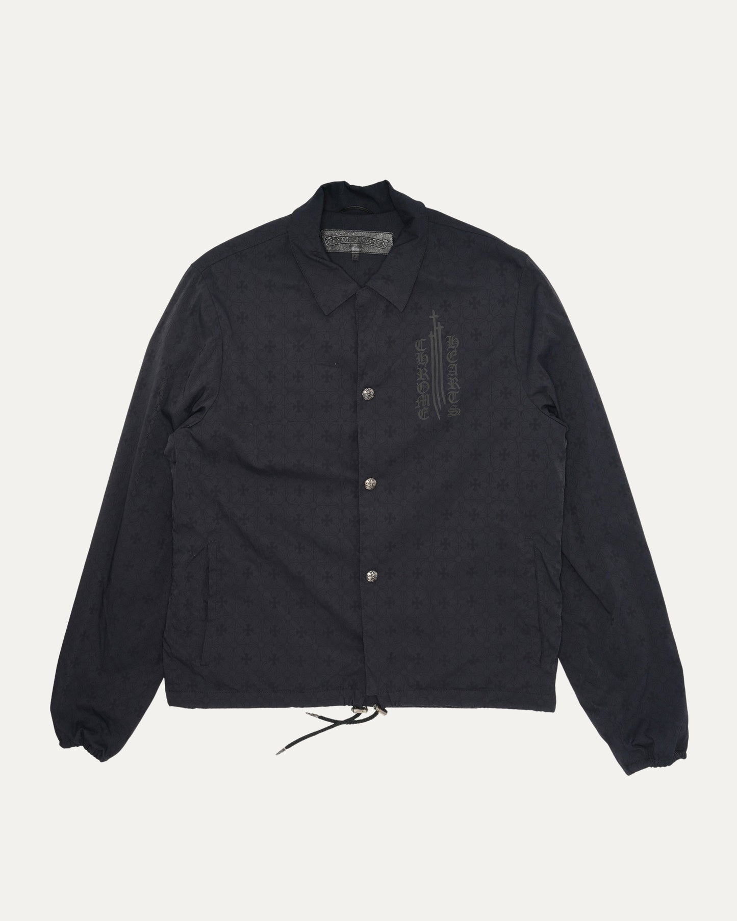 Eyechart Logo Monogram Coach Jacket