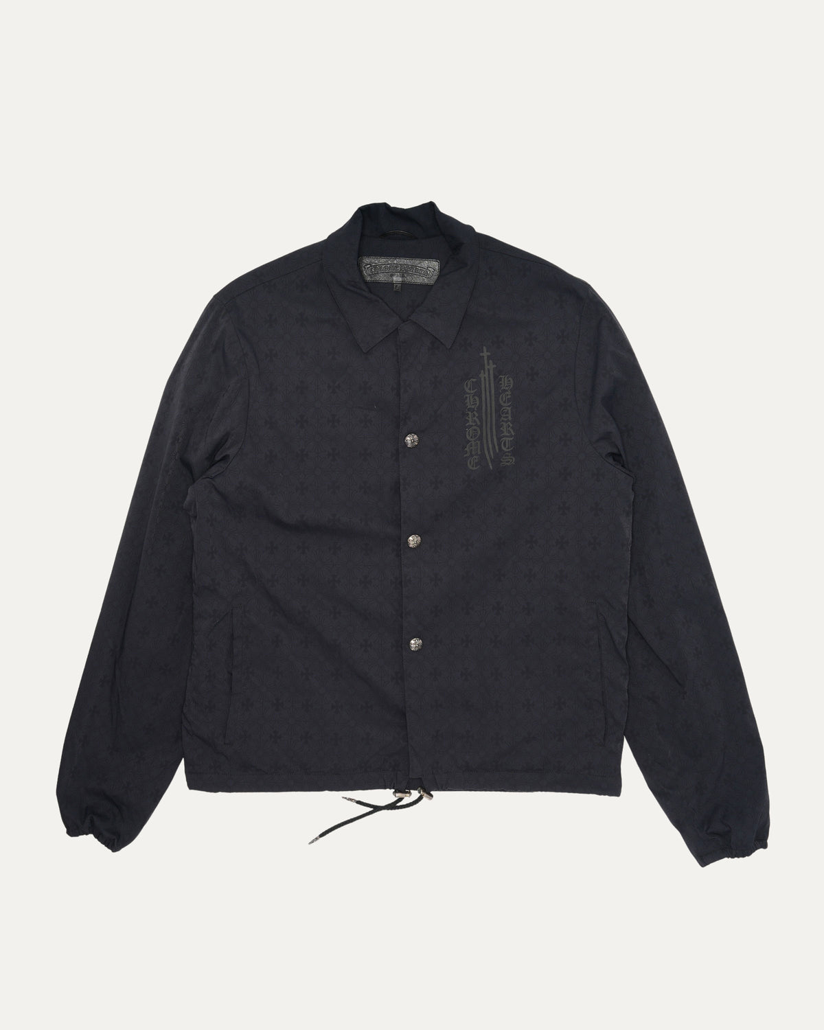 Eyechart Logo Monogram Coach Jacket