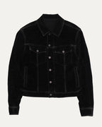 Flocked Trucker Jacket