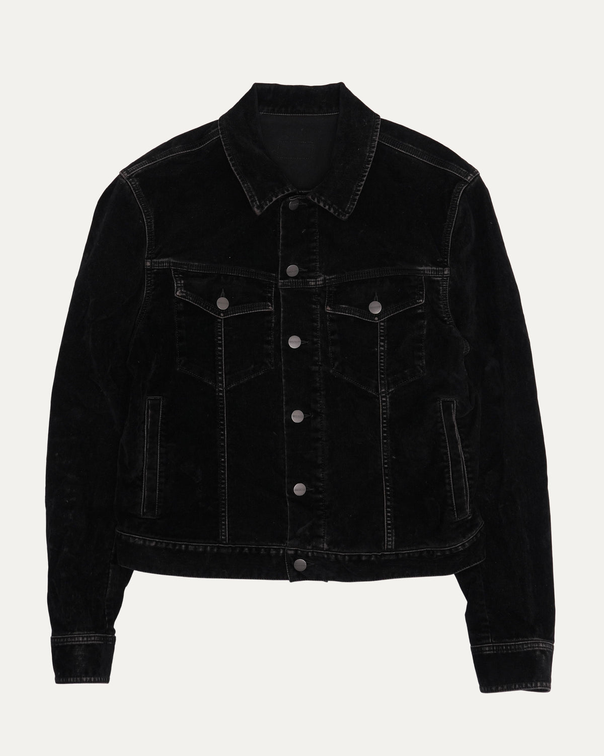 Flocked Trucker Jacket