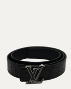 LV Buckle Alligator Belt