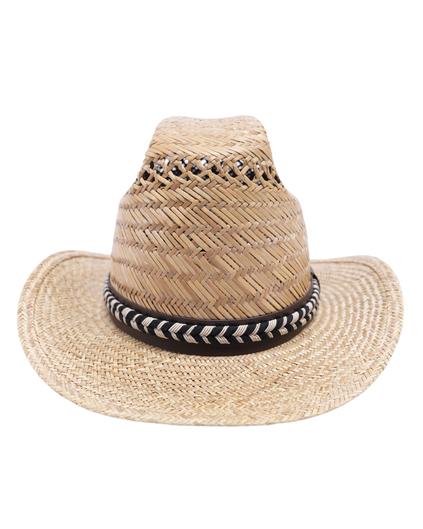 Belted Straw Hat