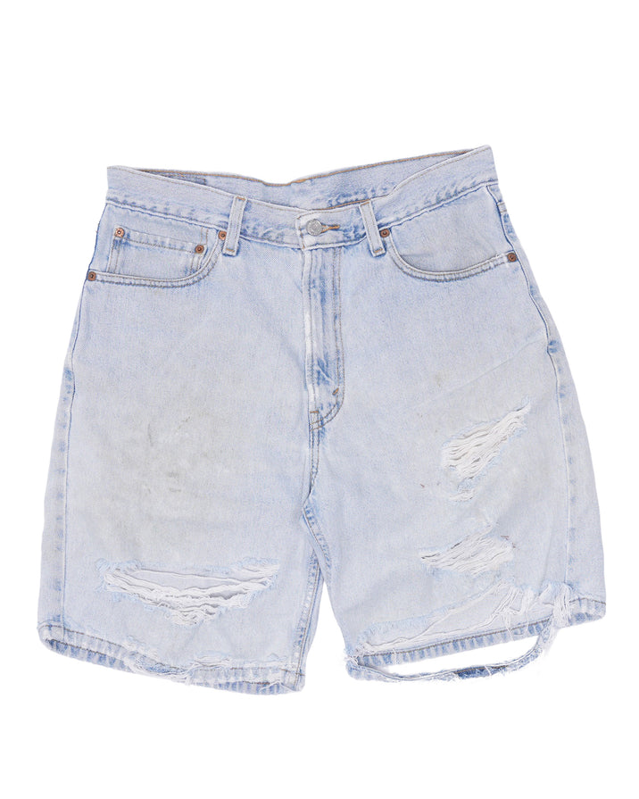 Levi's 550 Distressed Jean Shorts