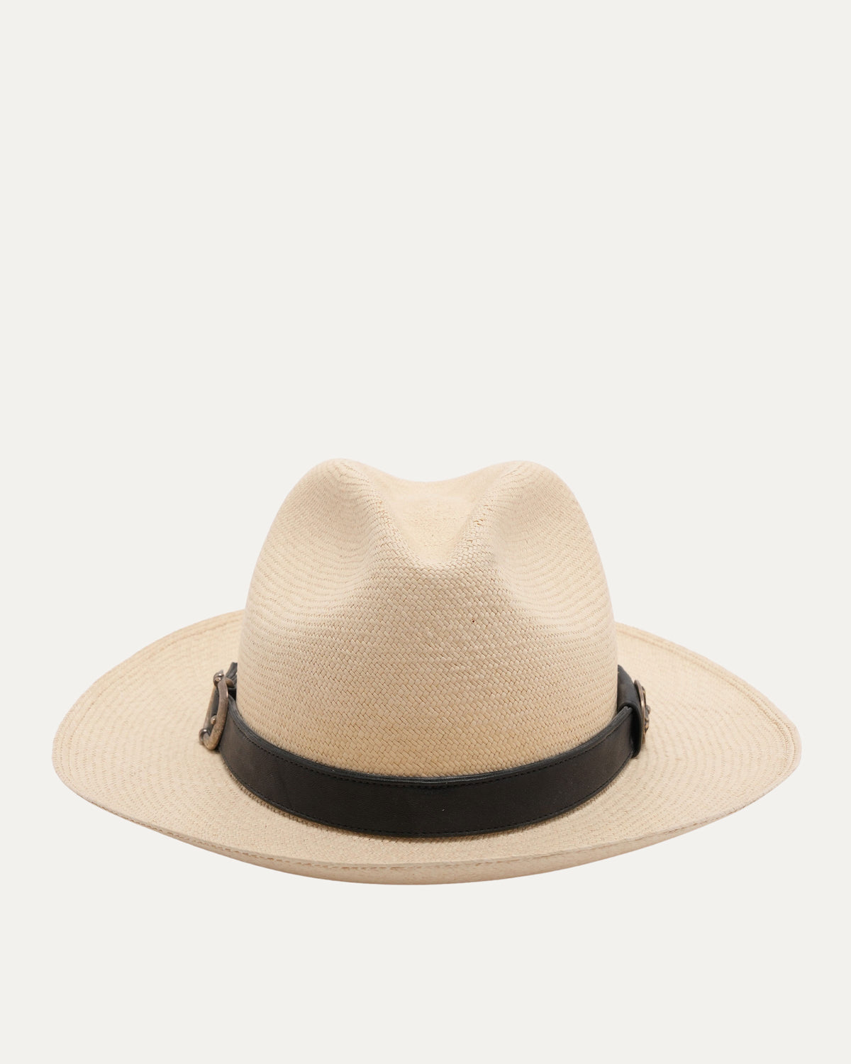 Belted Straw Hat