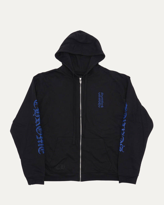 Thermal Lined Eyechart Logo Zip Up Hoodie