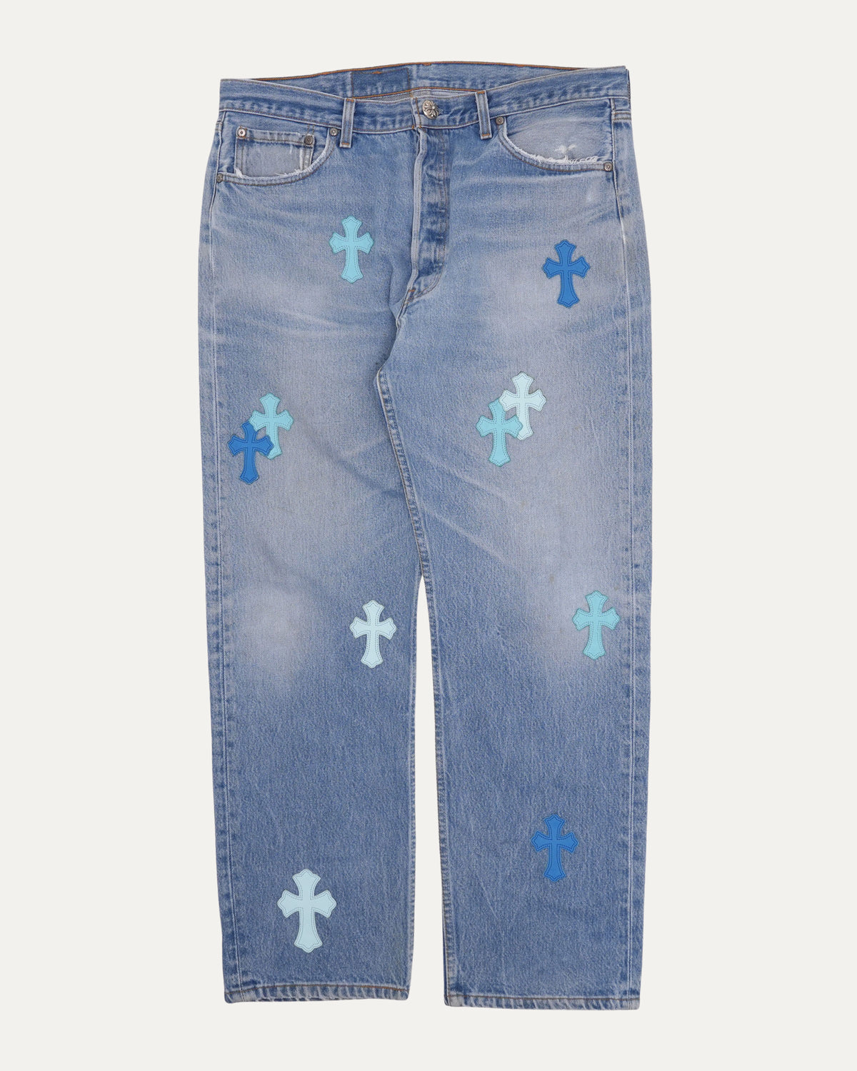 Levi's 501 Cross Patch Jeans