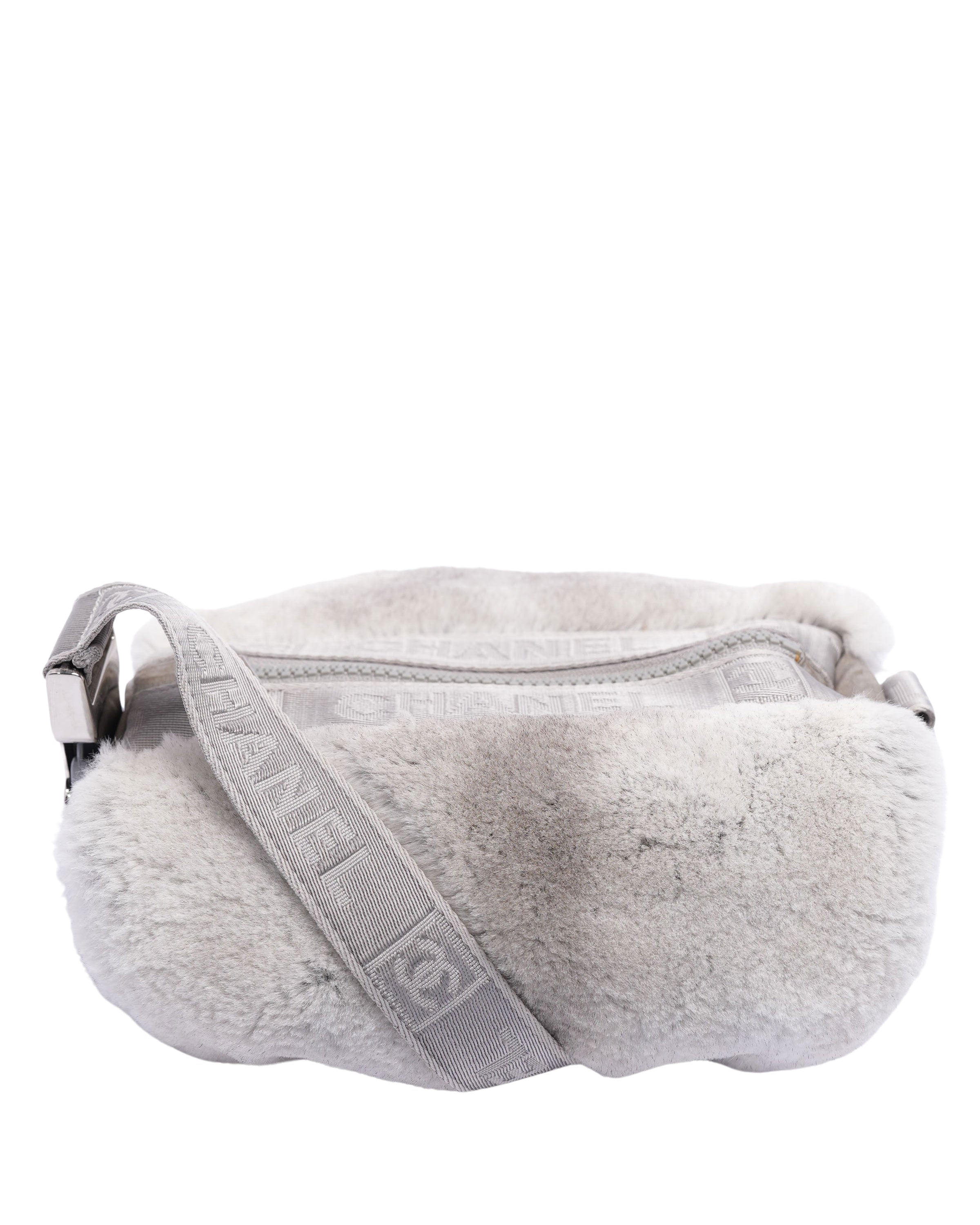 Sport Line Rabbit Fur Mini Bag