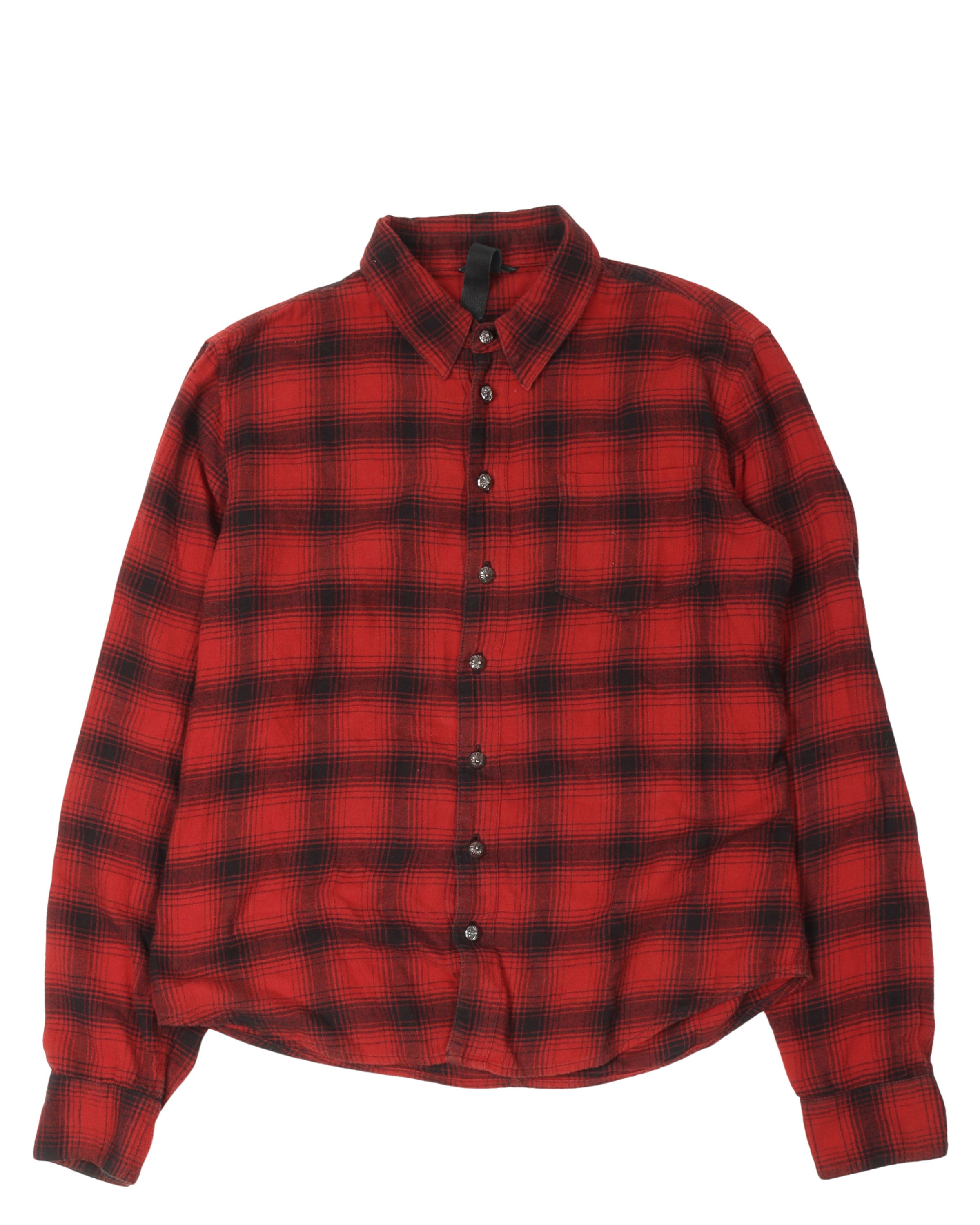 Cross Patch Flannel Shirt