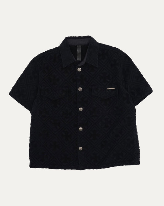Terry Cloth Short Sleeve Shirt
