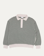 Striped Collared Sweater
