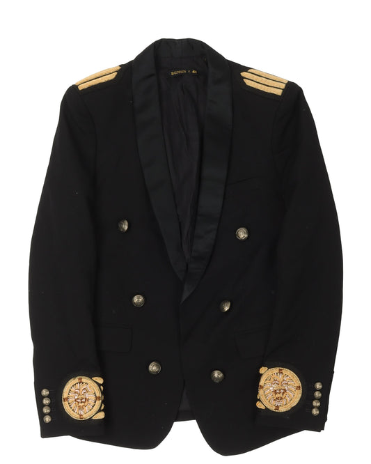 FW15 Wool Lion Blazer Jacket