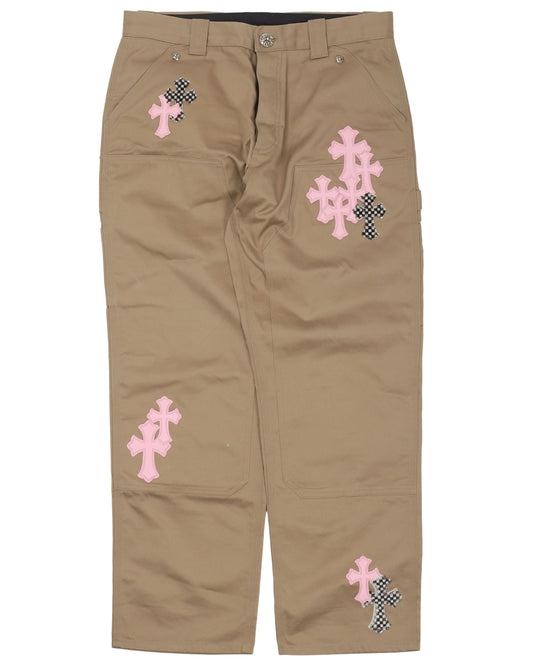 Cross Patch Double Knee Carpenter Pants