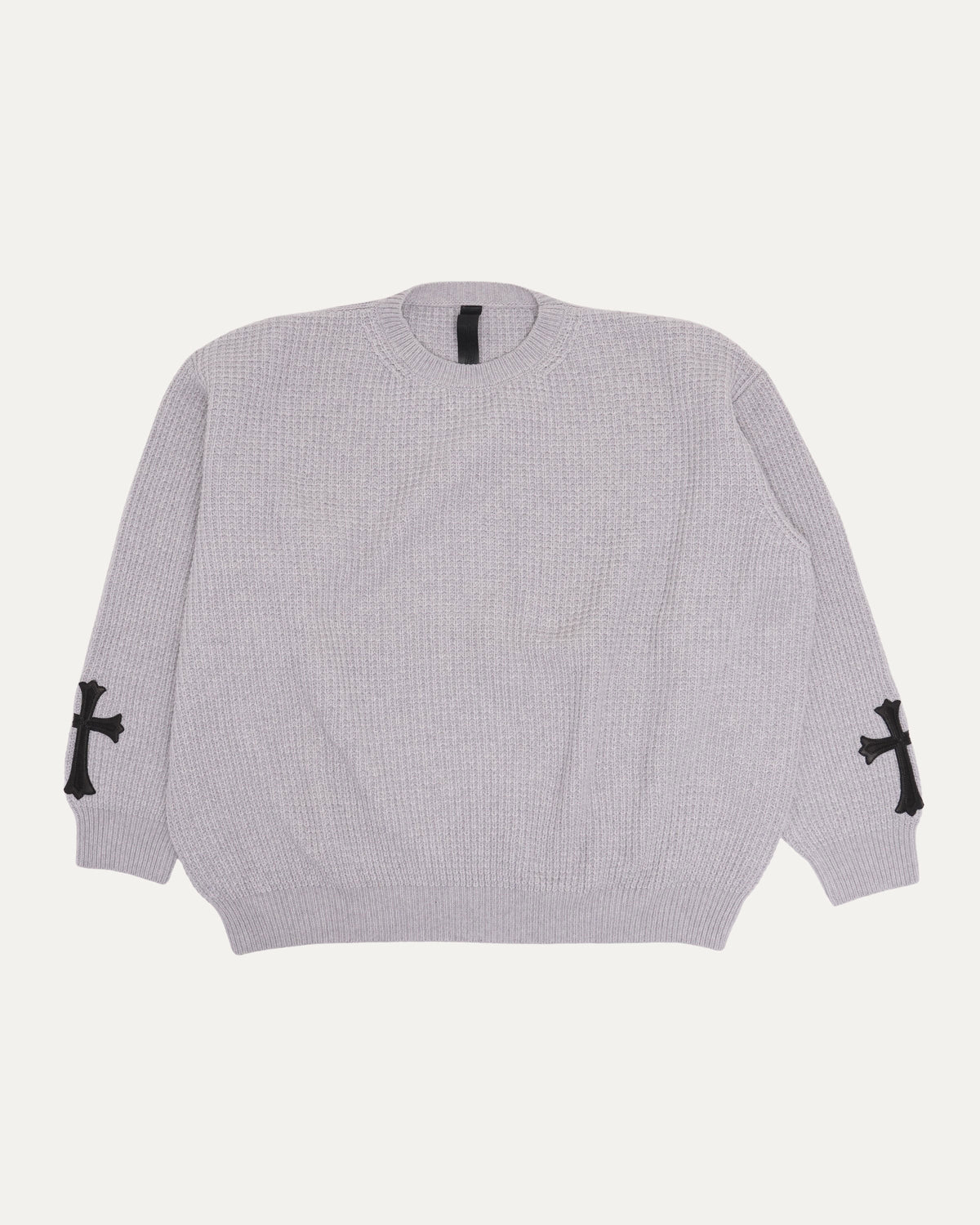 Cross Patch Cashmere Blend Sweater