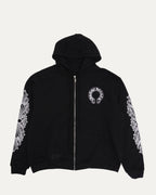 Thermal Lined Horseshoe Logo Zip Hoodie