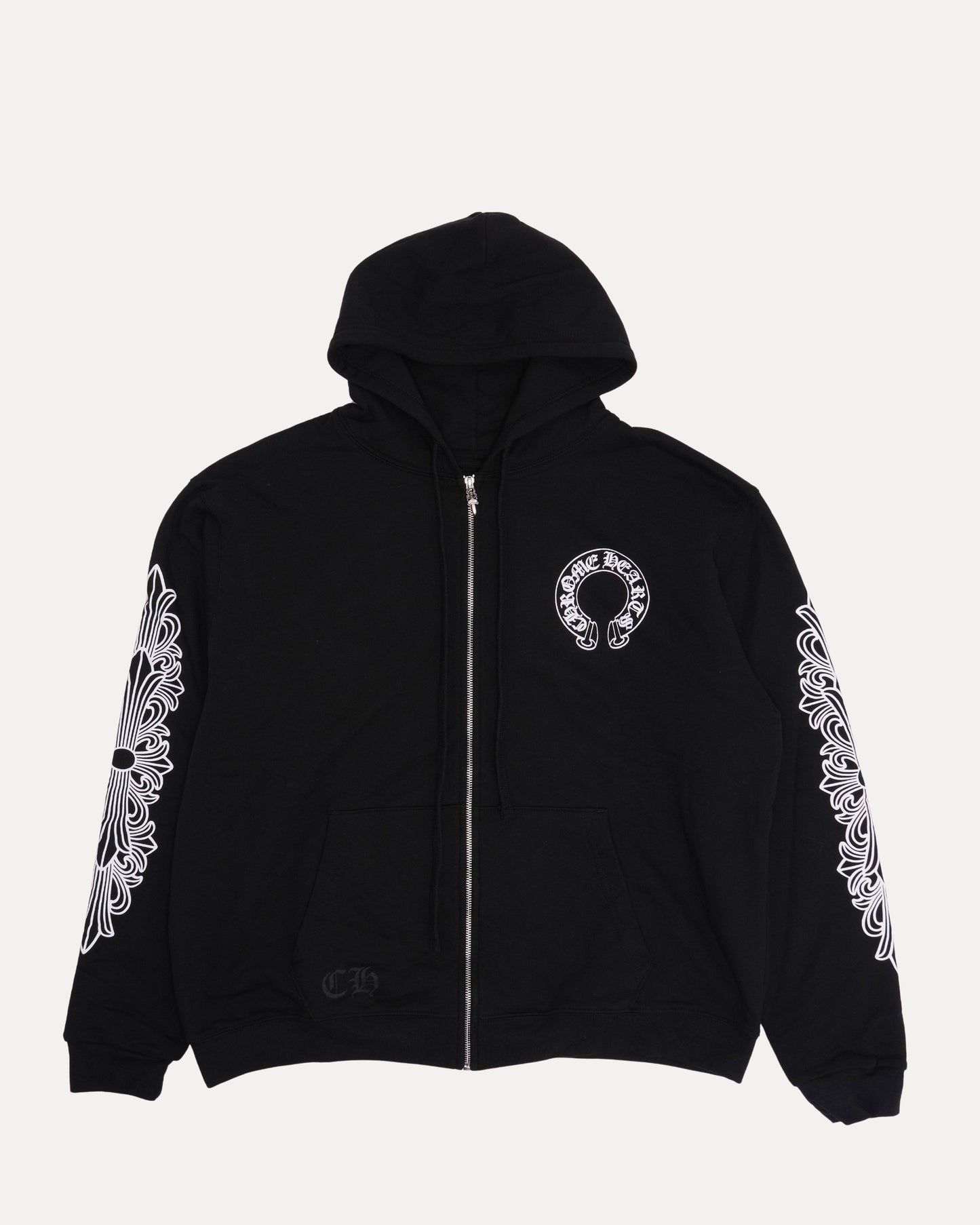Thermal Lined Horseshoe Logo Zip Hoodie