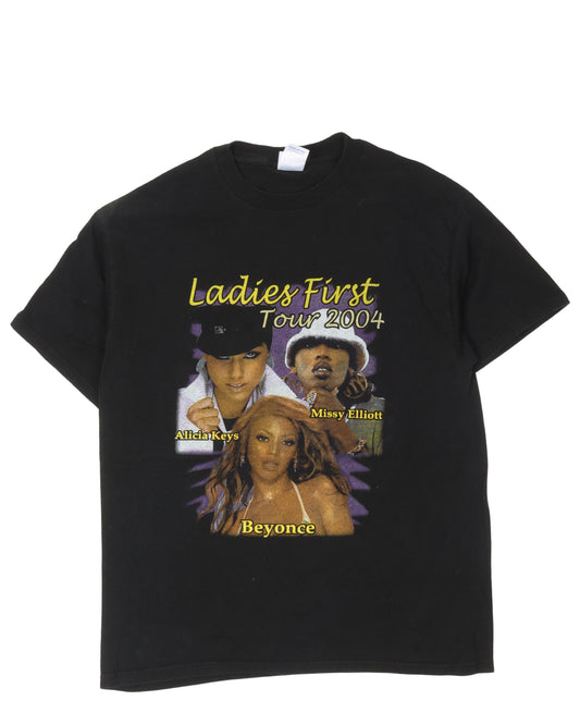 Ladies First Tour Beyonce Alicia Keys Missy Elliot T-Shirt