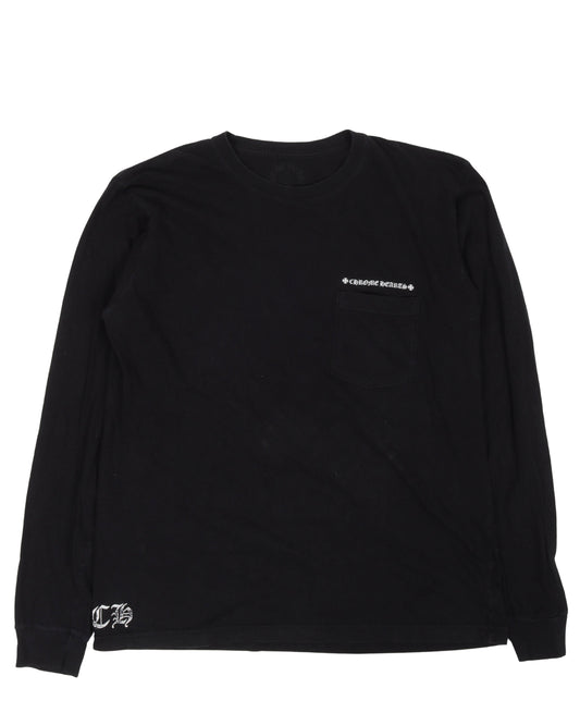 Vintage Long Sleeve Pocket T-Shirt