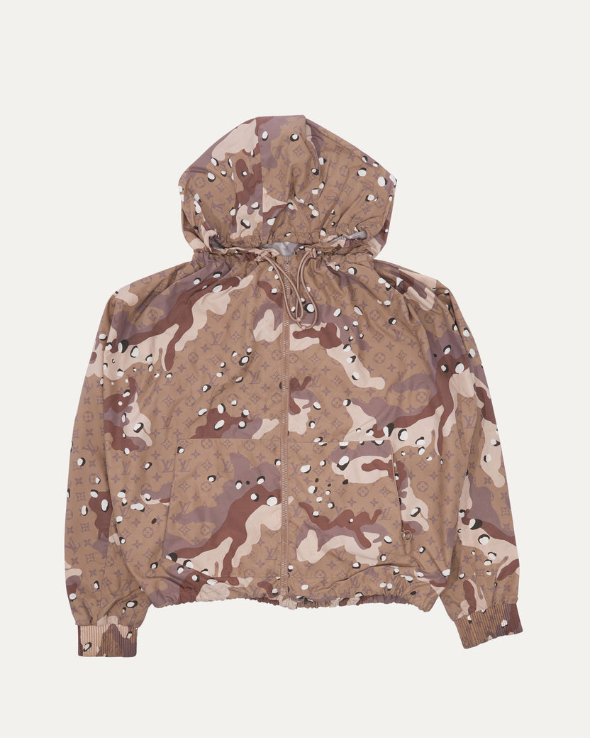 Monogram Desert Camouflage Windbreaker Jacket