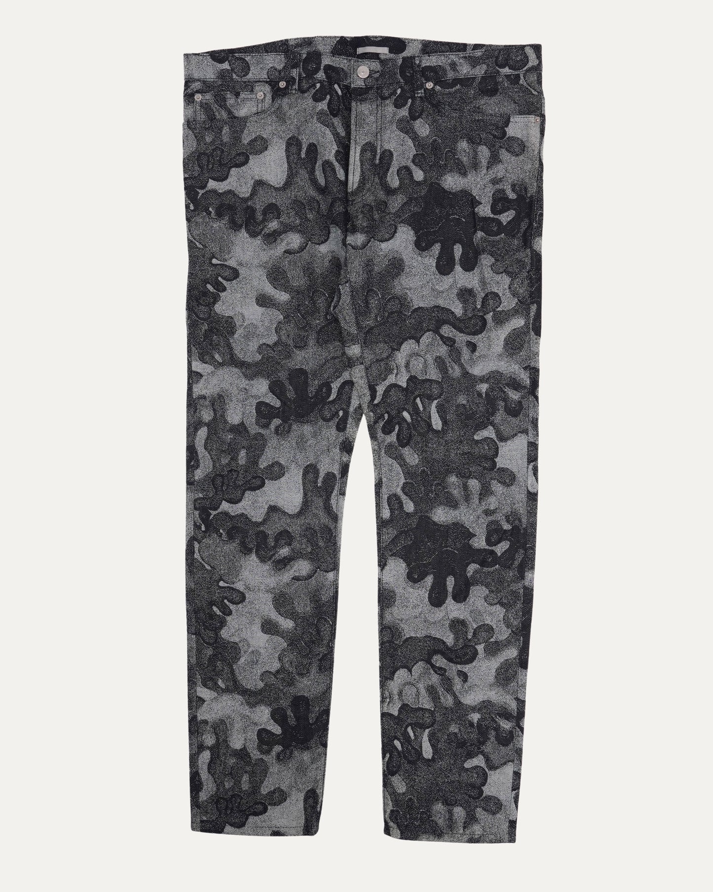 Peter Doig Camouflage Jacquard Jeans