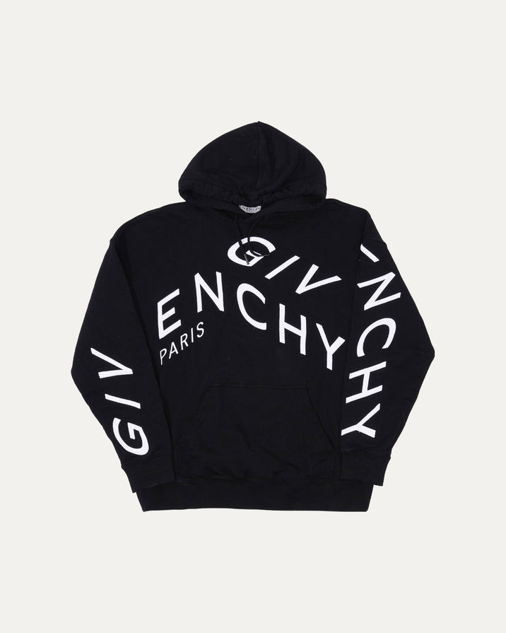 Refracted Embroidered Hoodie