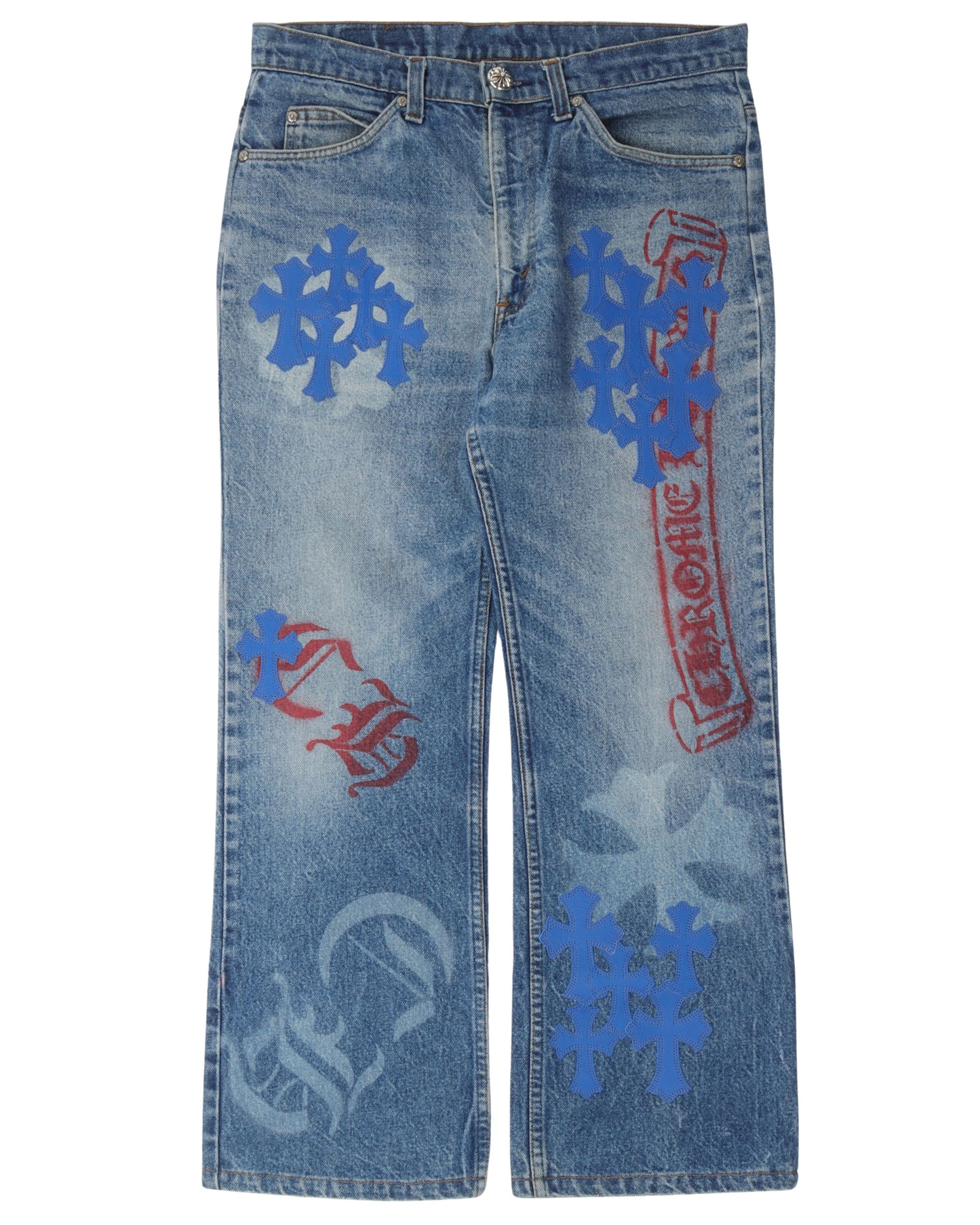 Levi's Stencil Cross Patch Jeans