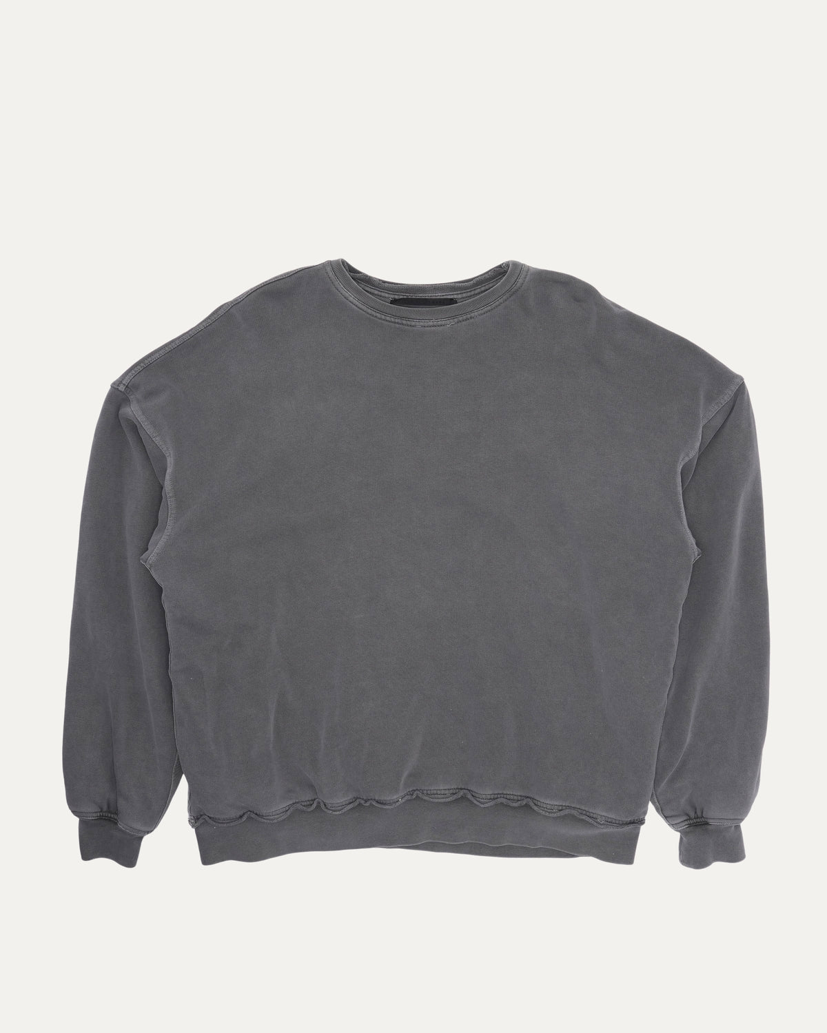 Double Layer Crewneck Sweatshirt