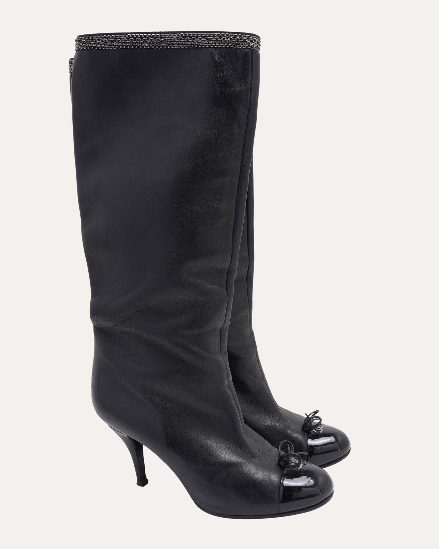 Chain Detail Boots