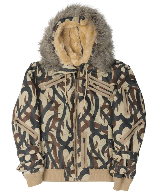 AW04 Tribal Bomber Jacket