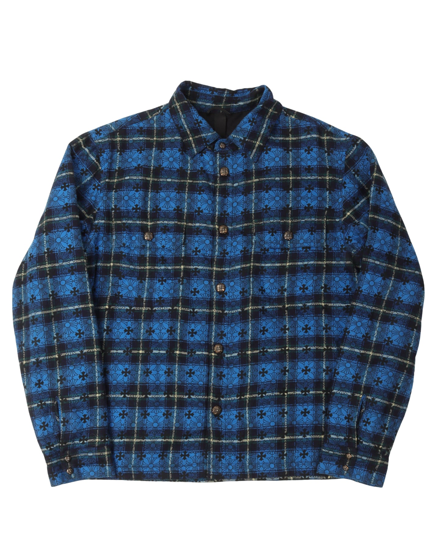 Padded Monogram Flannel Shirt