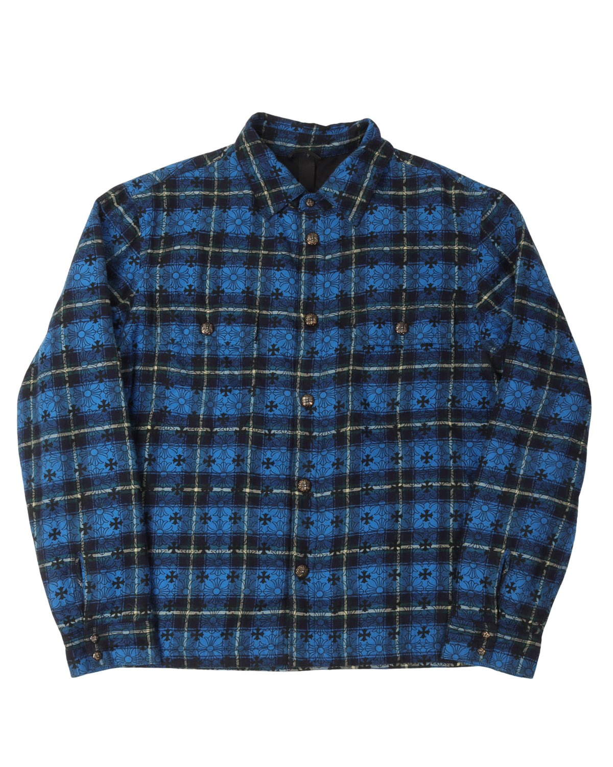 Padded Monogram Flannel Shirt