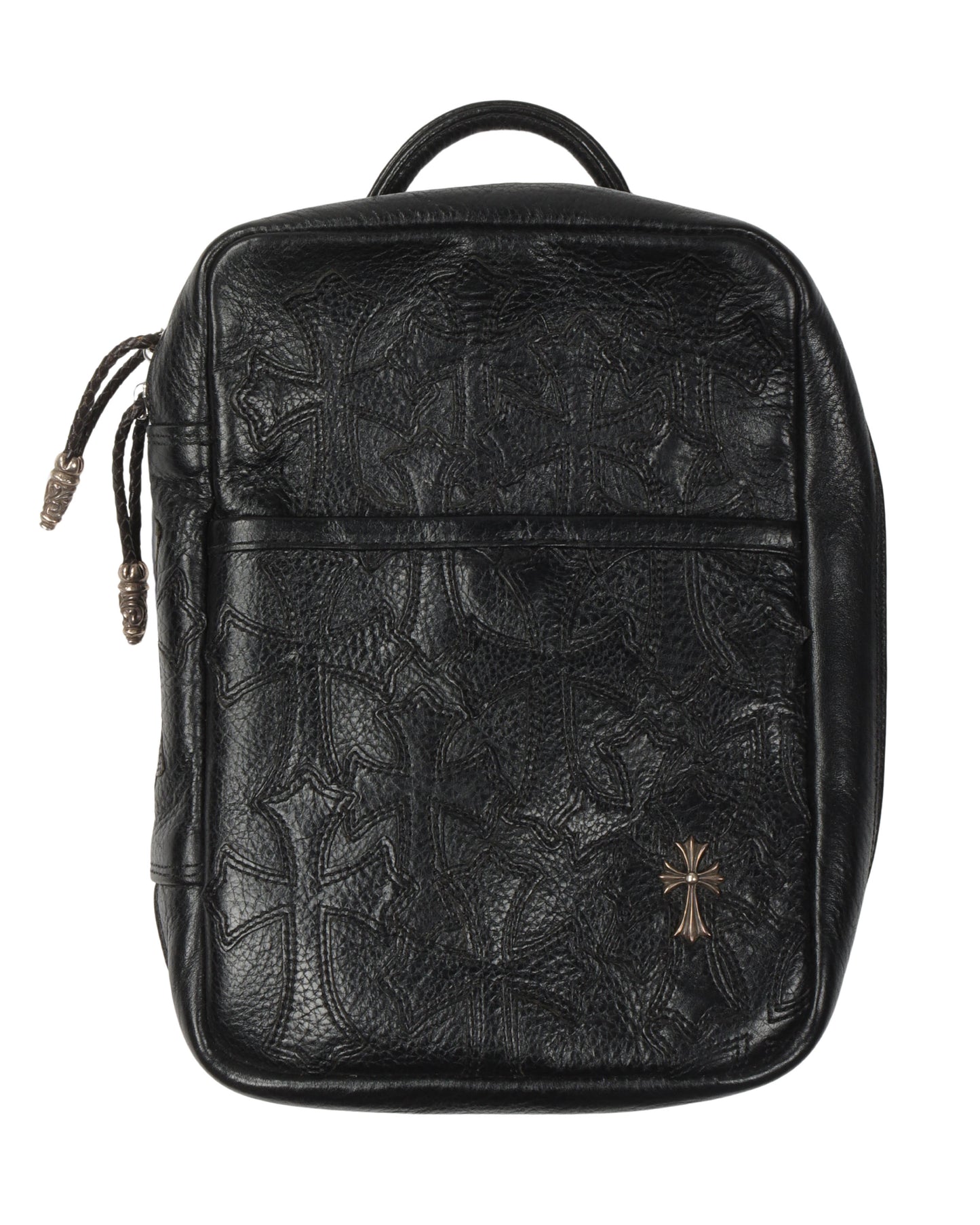 Leather Patch Satchel
