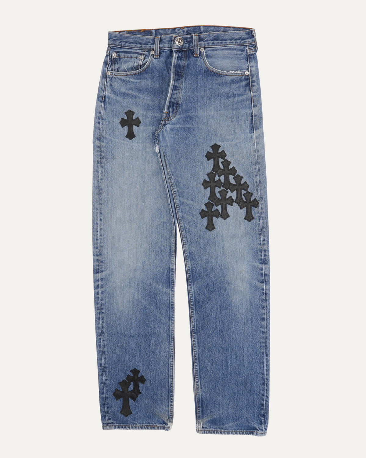 Levi's 501 Cross Patch Jeans