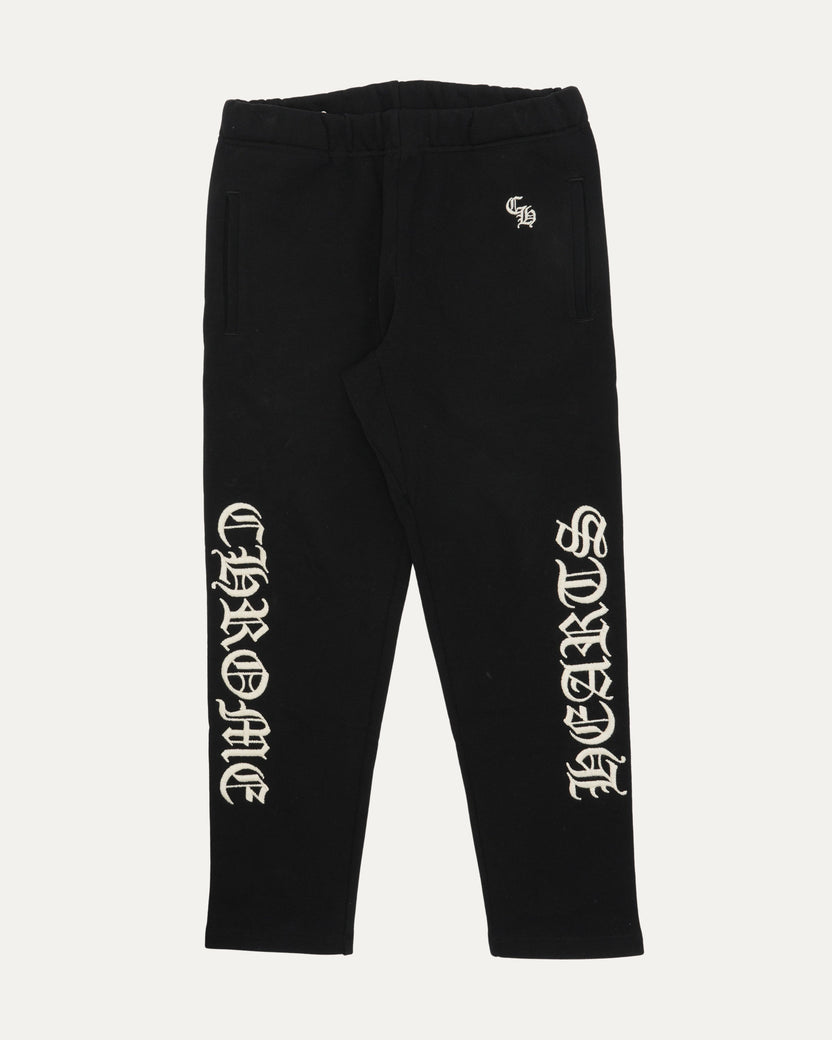 Embroidered Spellout Sweatpants