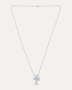 Silichrome Cross Necklace