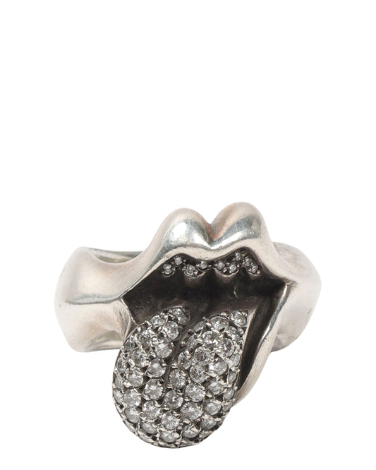 Rolling Stones Diamond Ring