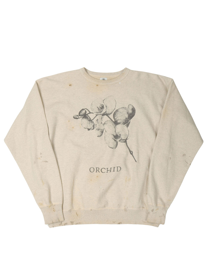 Orchid Love Language of Flowers Sweatshirt