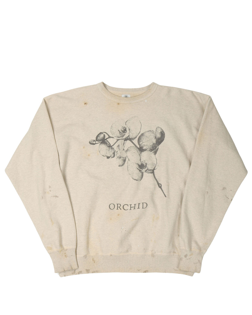 Orchid Love Language of Flowers Sweatshirt