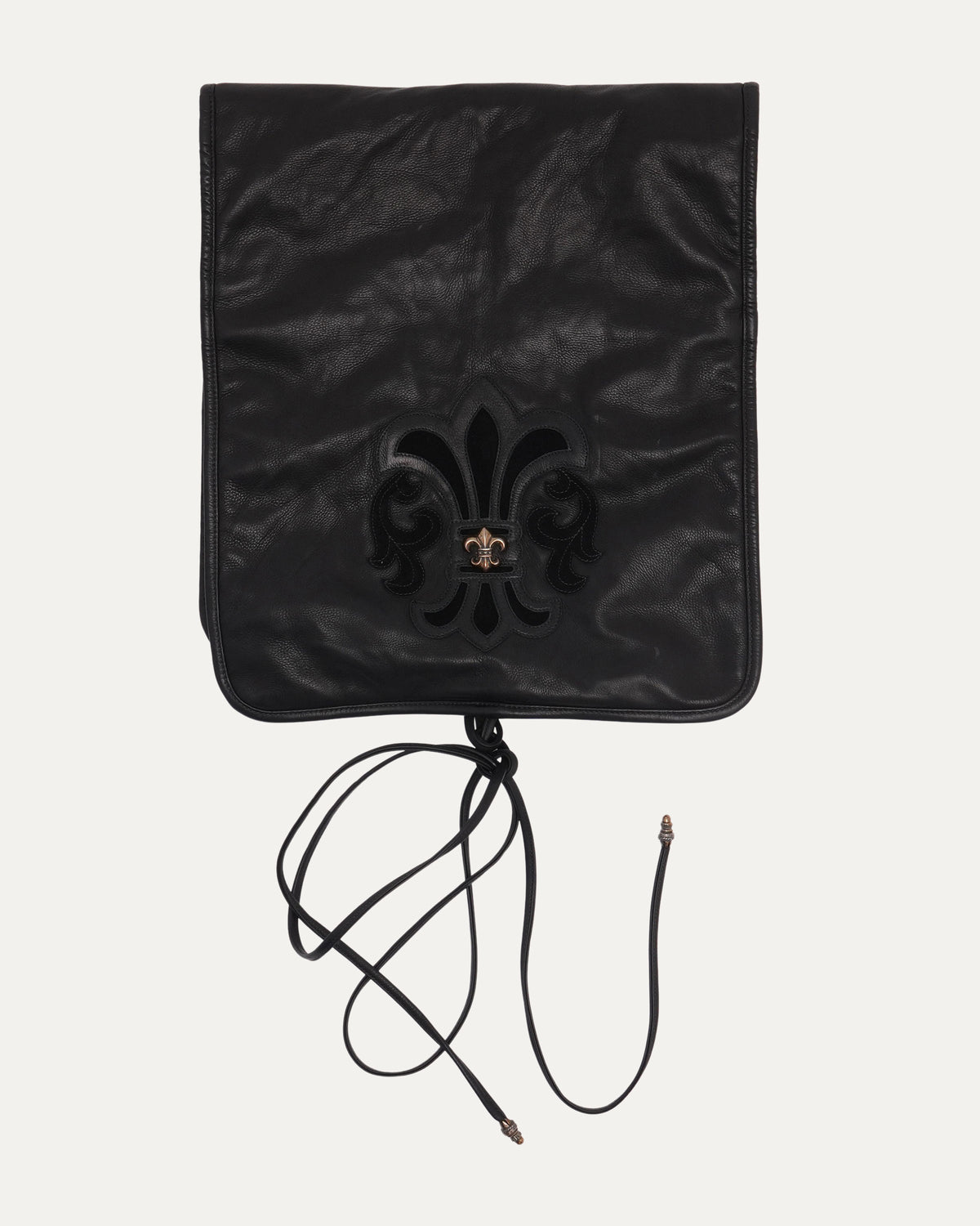 Fleur De Lis Embellished Folding Travel Kit
