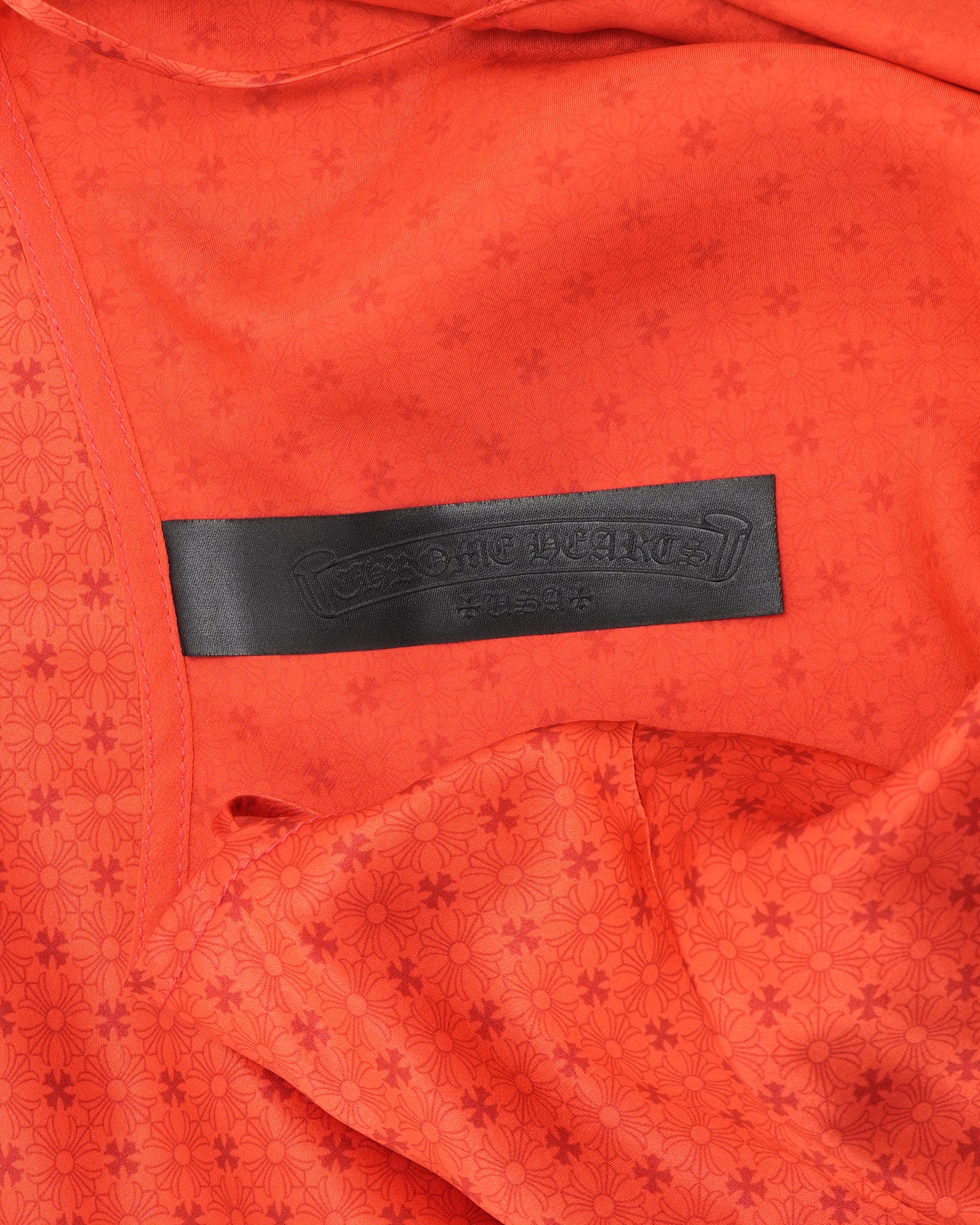 Silk Monogram Slip Dress