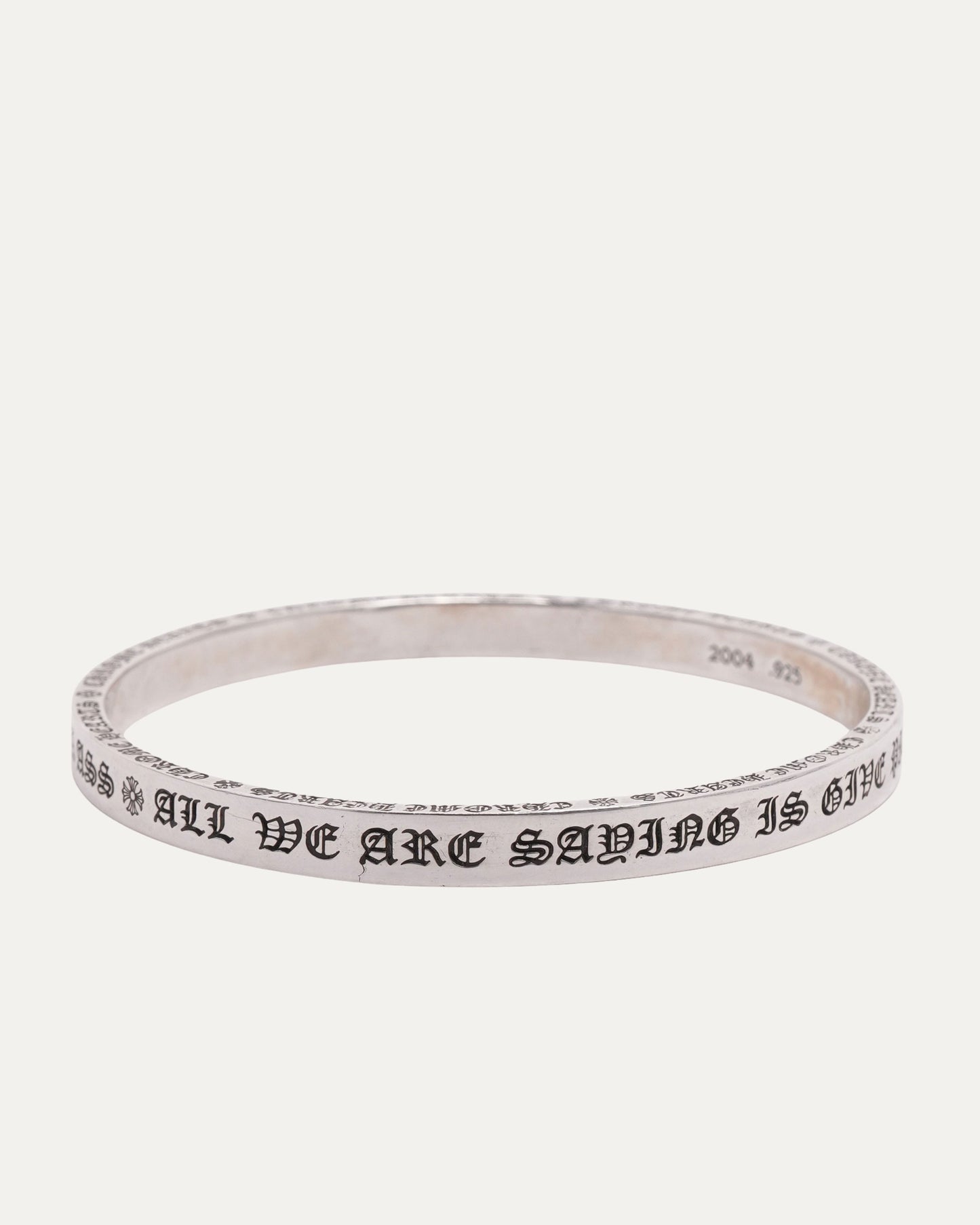 All We Are Saying Spacer Bangle